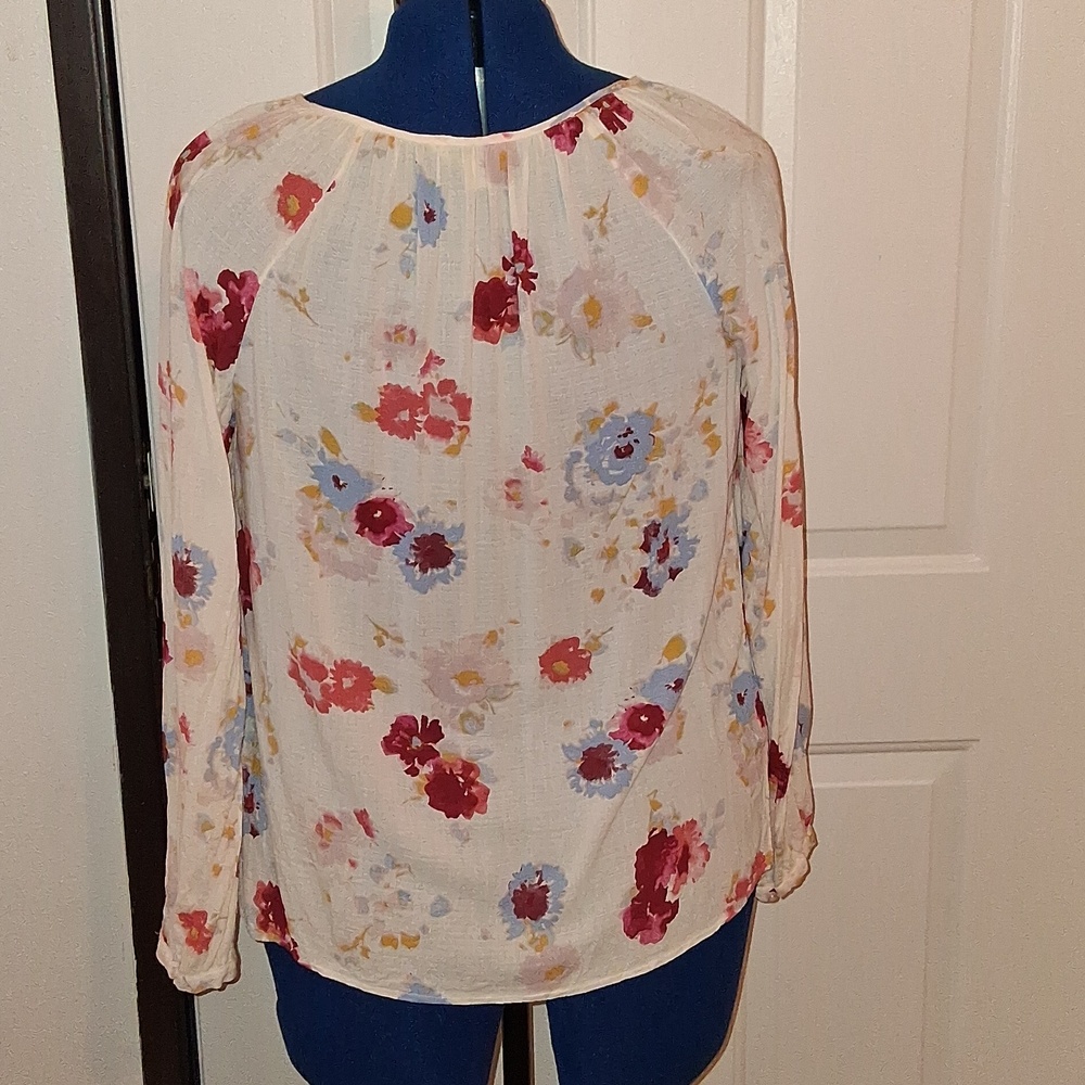 Peasant/Boho Long Sleeve Shirt - Picture 6 of 9